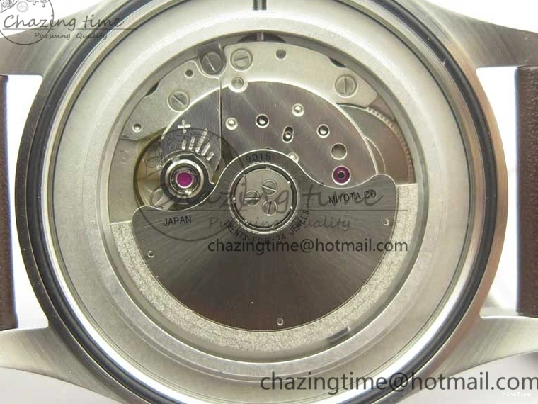 MIROTIME 0310 Practical MARK XVIII ANTOINE DE SAINT EXUPÉRY IW327003 SS MKS 1:1 Best Edition on Brown Leather MIYOTA 7193